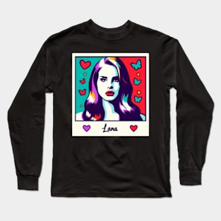 Lana Del Rey - Polaroid Picture Long Sleeve T-Shirt